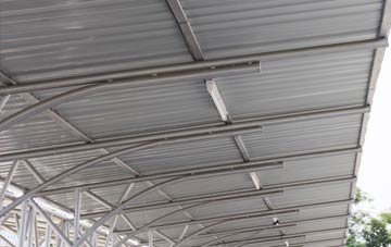 installing Throwley metal roofing